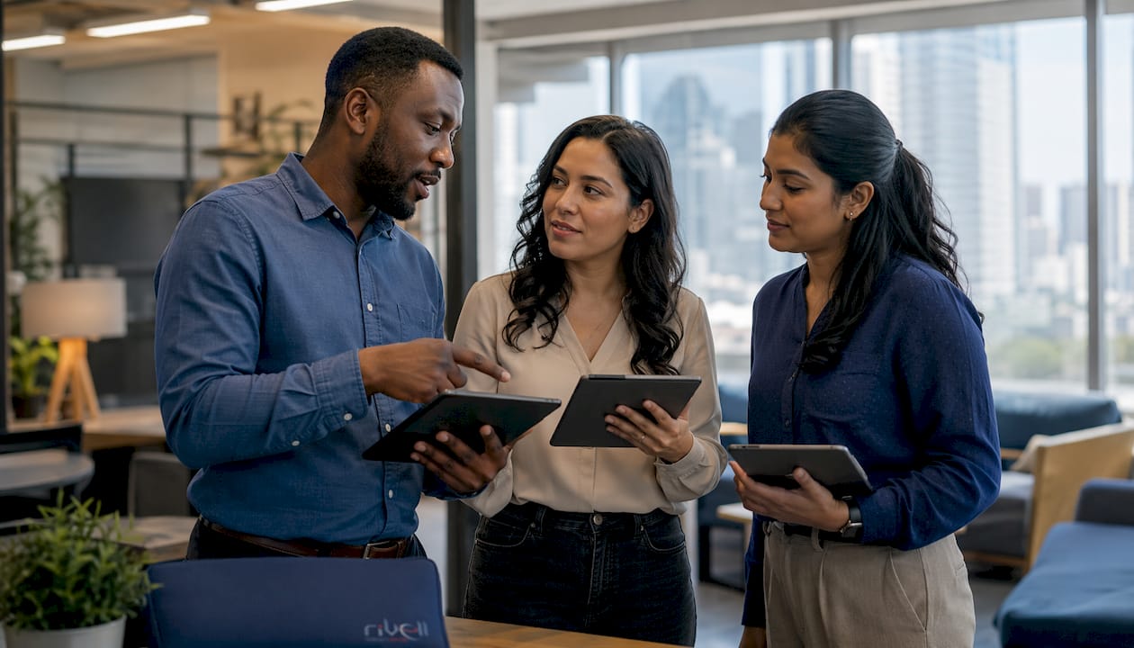 IT team planning hybrid backup strategy