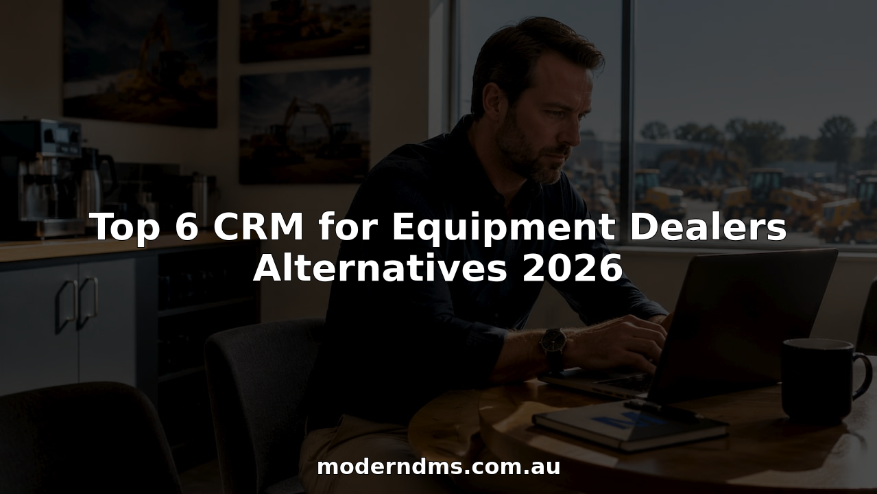 Top 6 CRM for Equipment Dealers Alternatives 2026