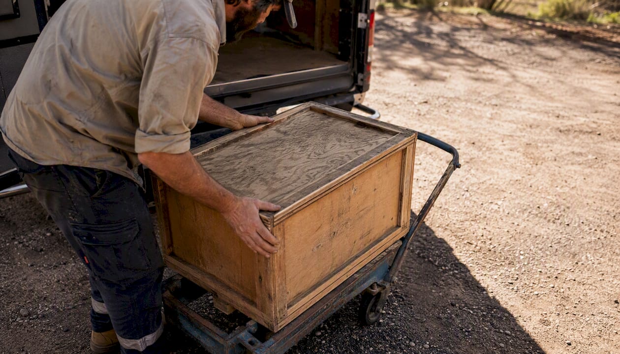 Delivery of equipment shipment directly to customer