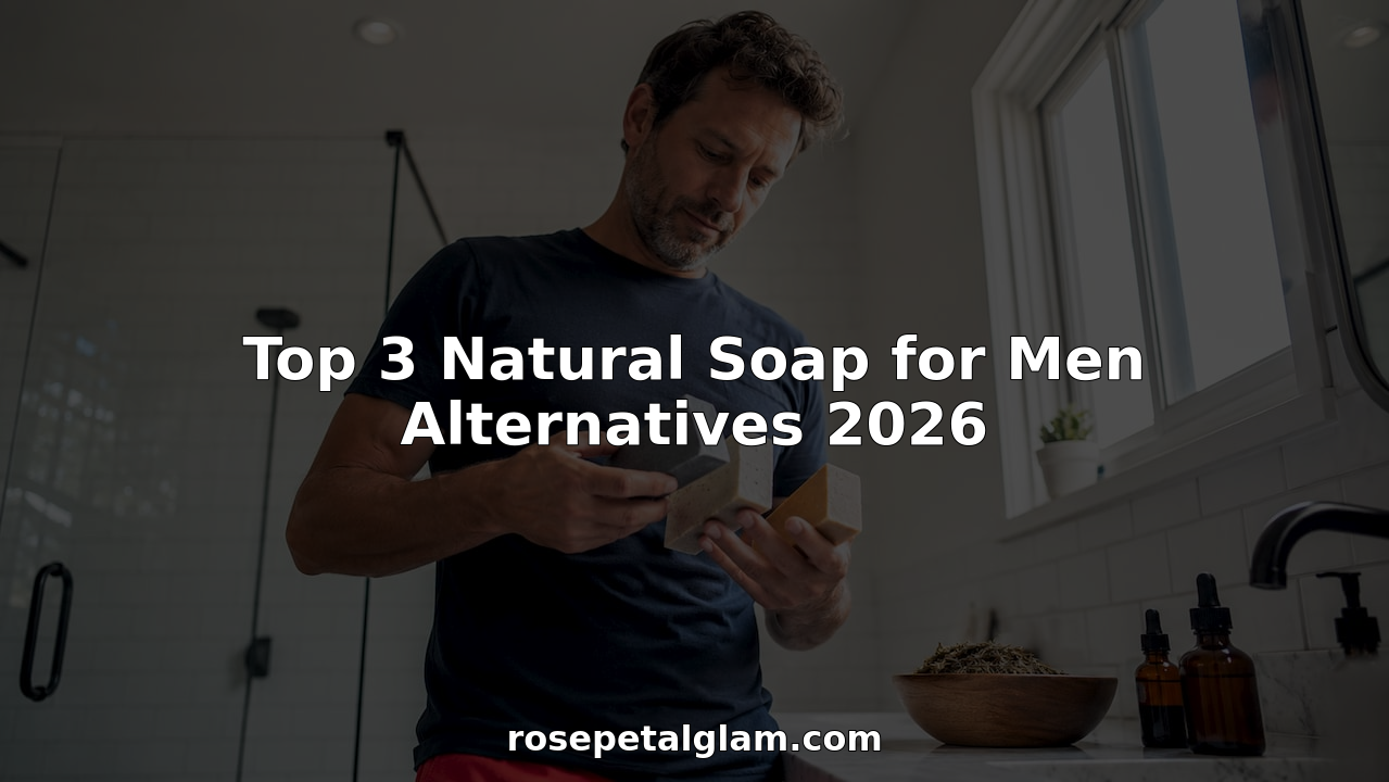Top 3 Natural Soap for Men Alternatives 2026