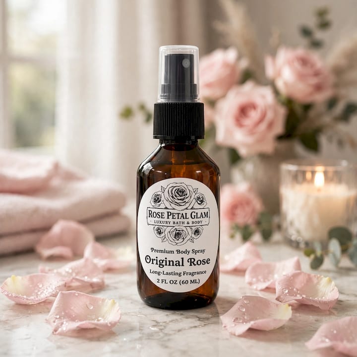 Original Rose Premium Body Spray 2.0 Fl oz (60 mL)