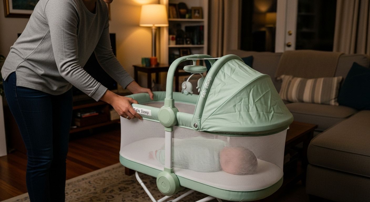 baby bassinet portability safe sleep