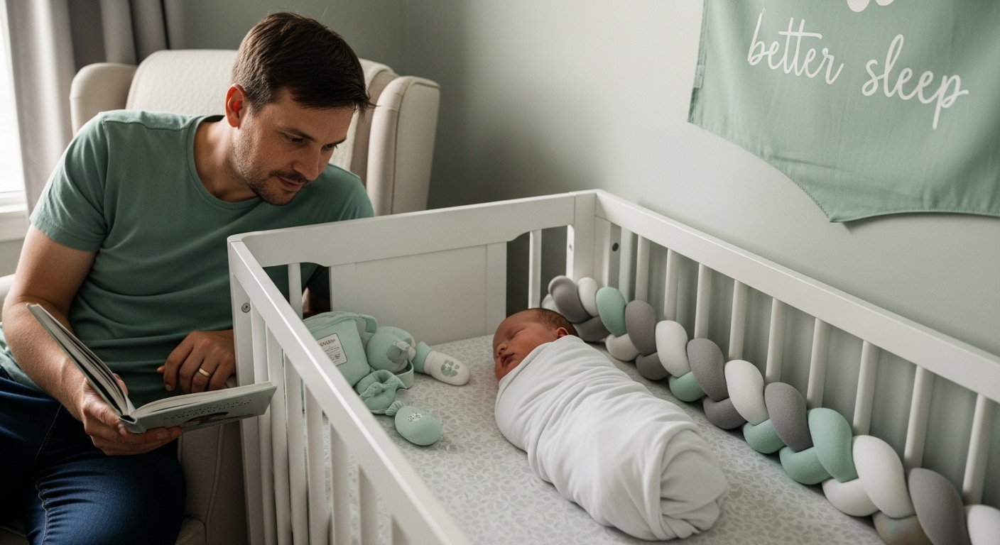 swaddling bedtime comfort