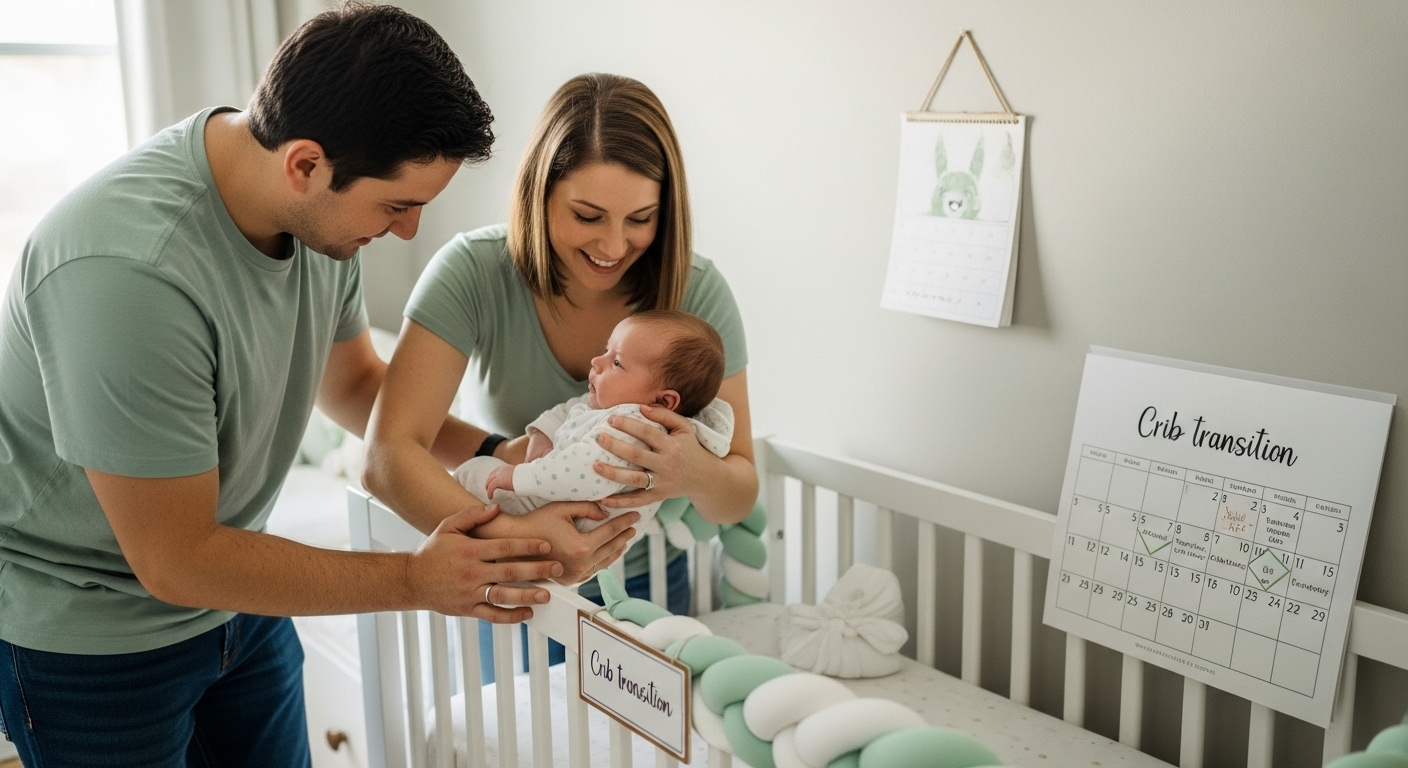 crib bassinet transition