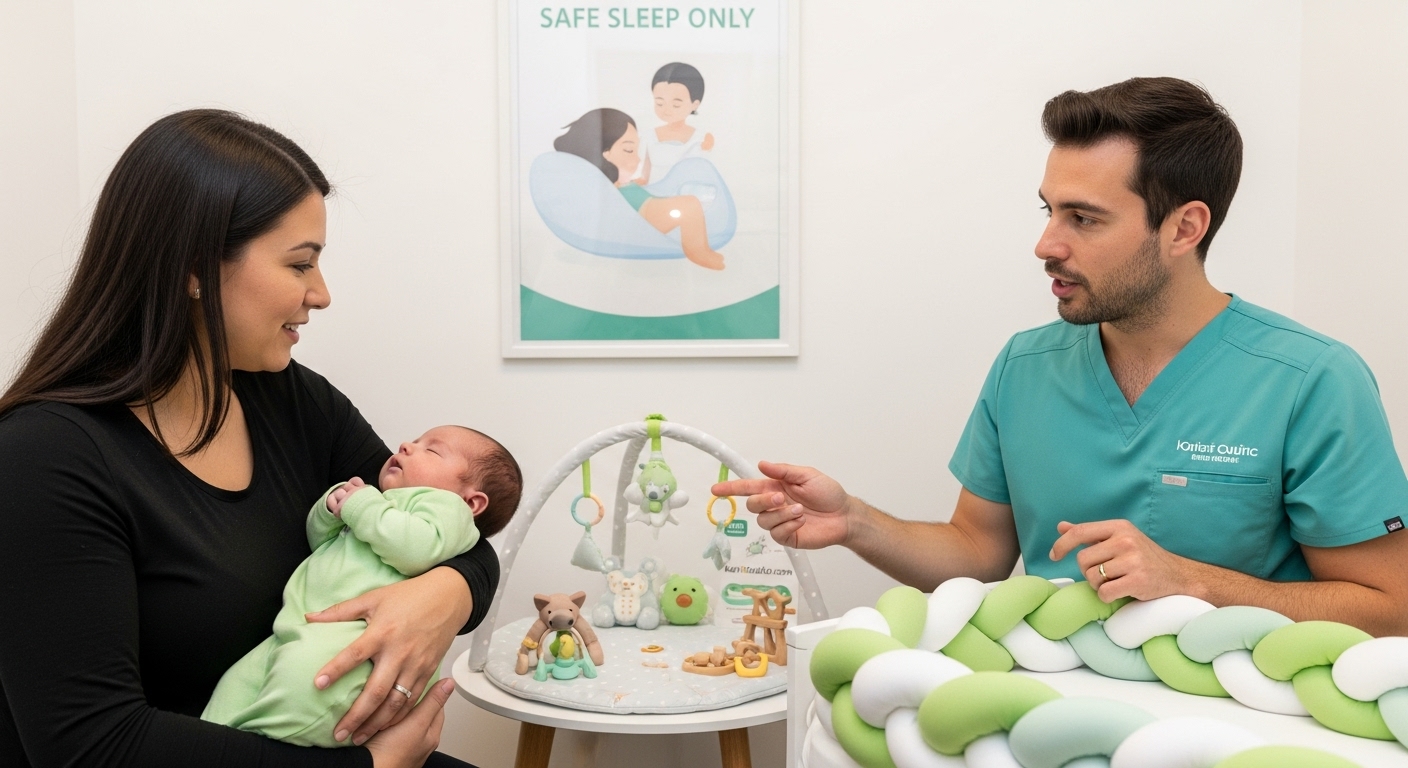 pediatrician safe sleep discussion