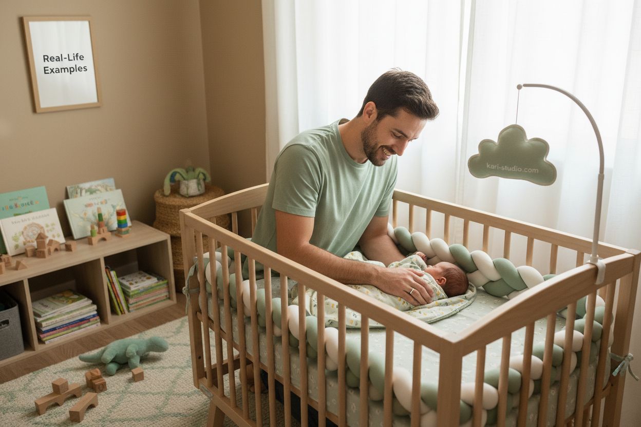 dad bedtime bonding newborn