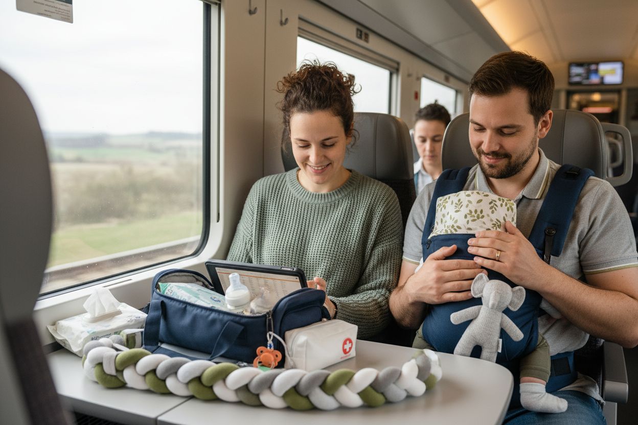 infant train travel