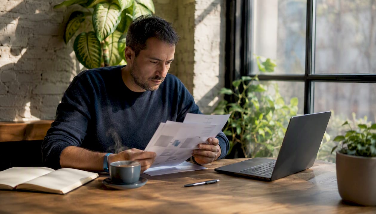 Un responsable informatique consulte des dossiers hébergés sur un cloud souverain.