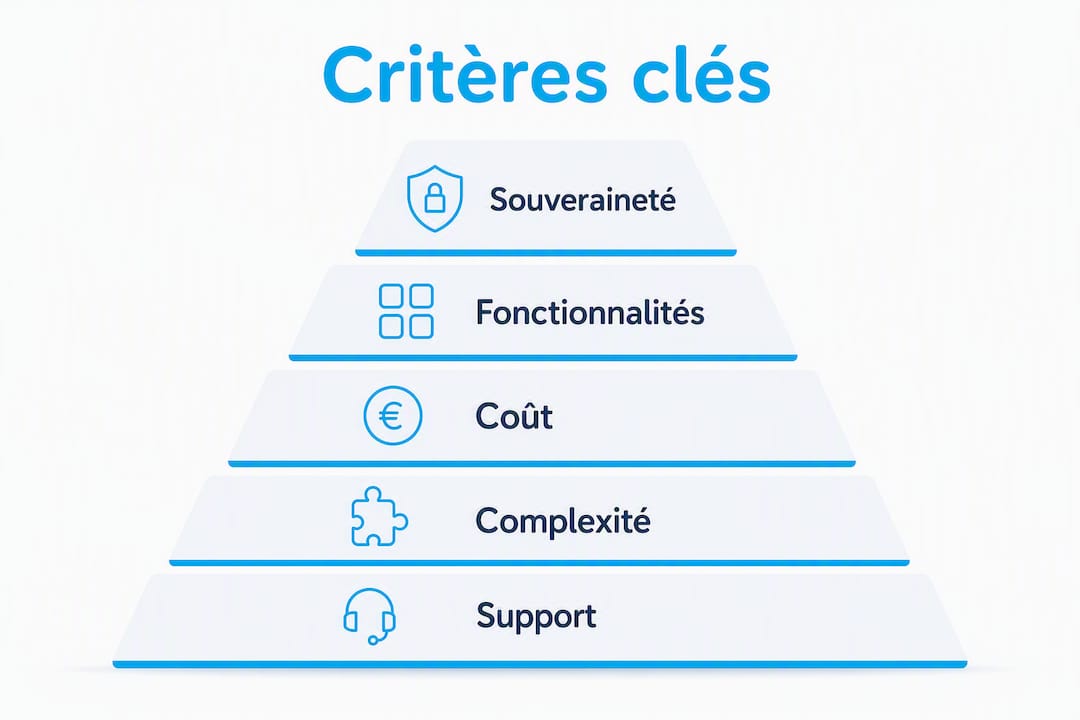 Découvrez les points essentiels à prendre en compte pour bien choisir une solution alternative à Basecamp, résumés dans cette infographie.