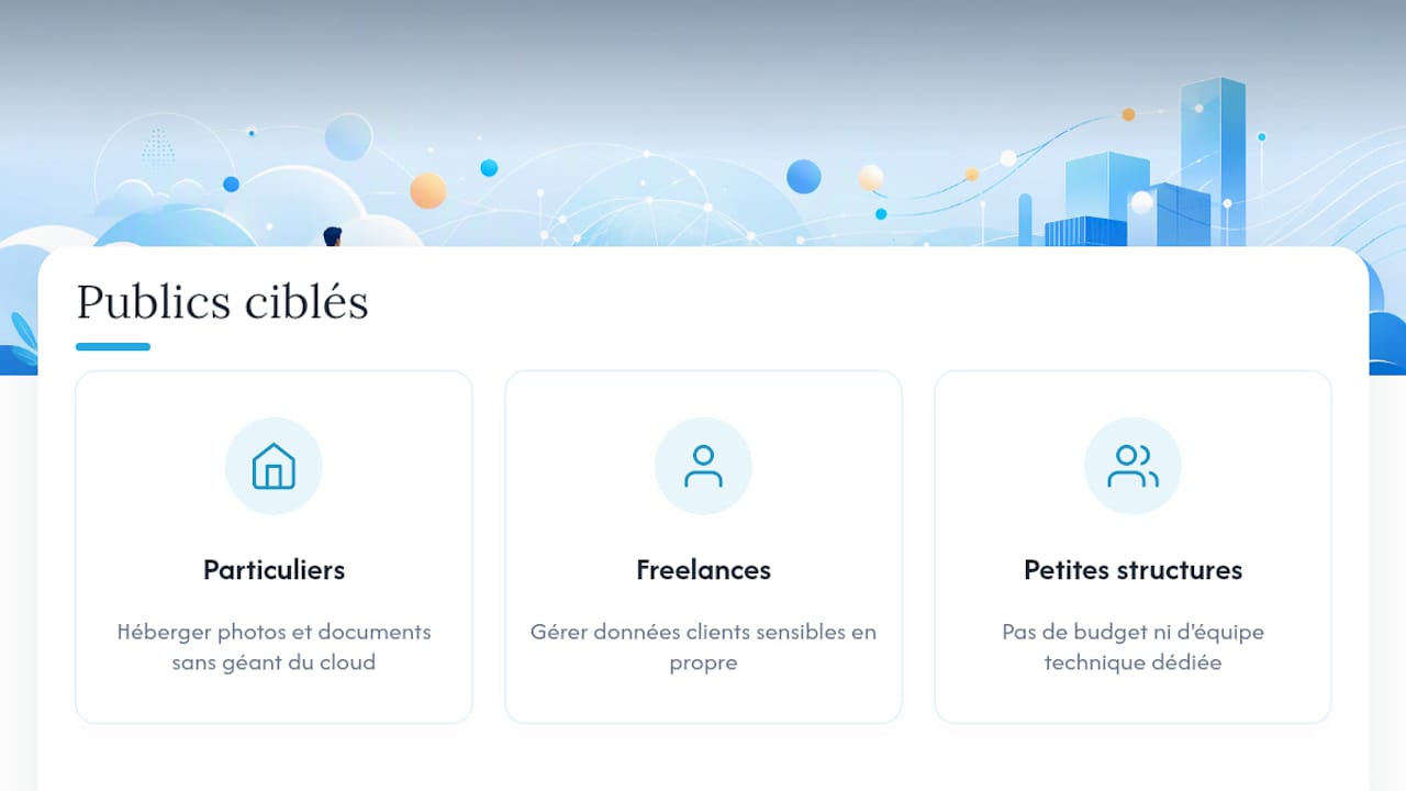 Tester un serveur privé Yundera sans engagement technique — overview diagram
