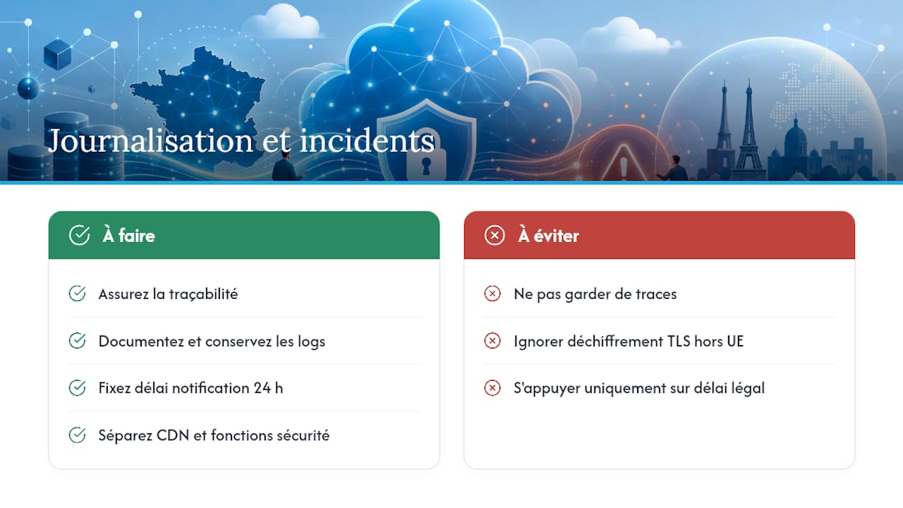 4. La journalisation et la détection d'incidents — overview diagram