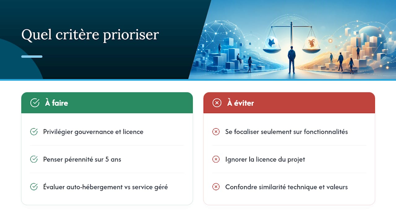 Notre avis sur ce choix — overview diagram