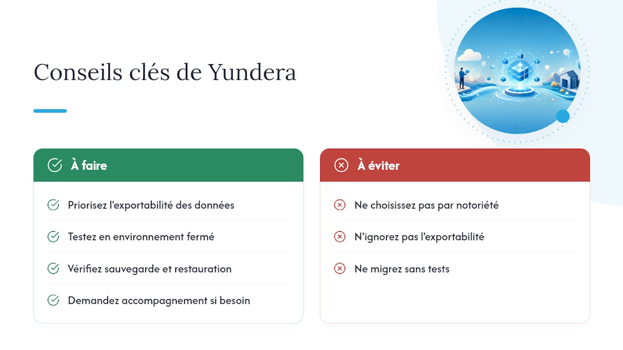 What this comparison taught us at Yundera — overview diagram