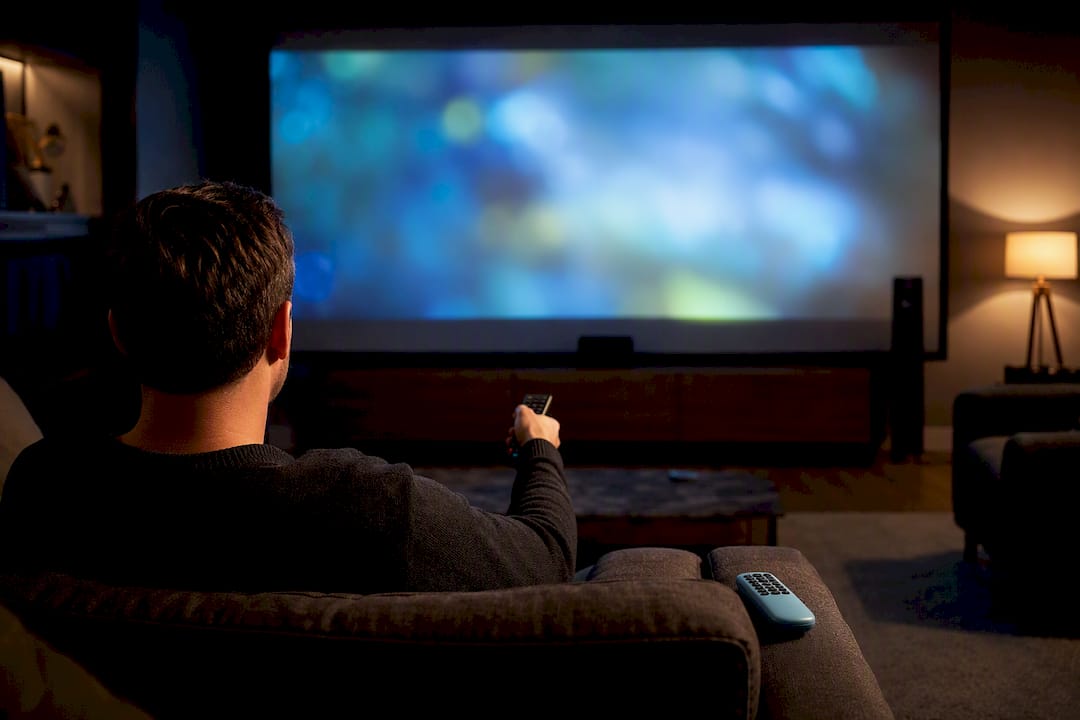 Projection privée sur grand écran