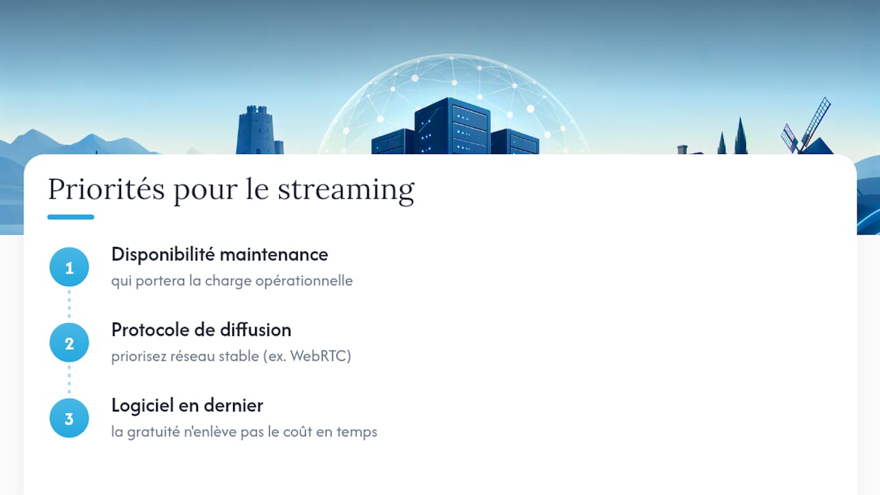 Ce que la plupart des guides sur le streaming auto-hébergé oublient de dire — overview diagram