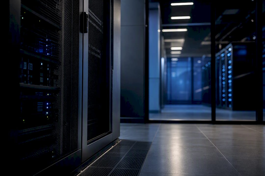 Dedicated private infrastructure in a server room