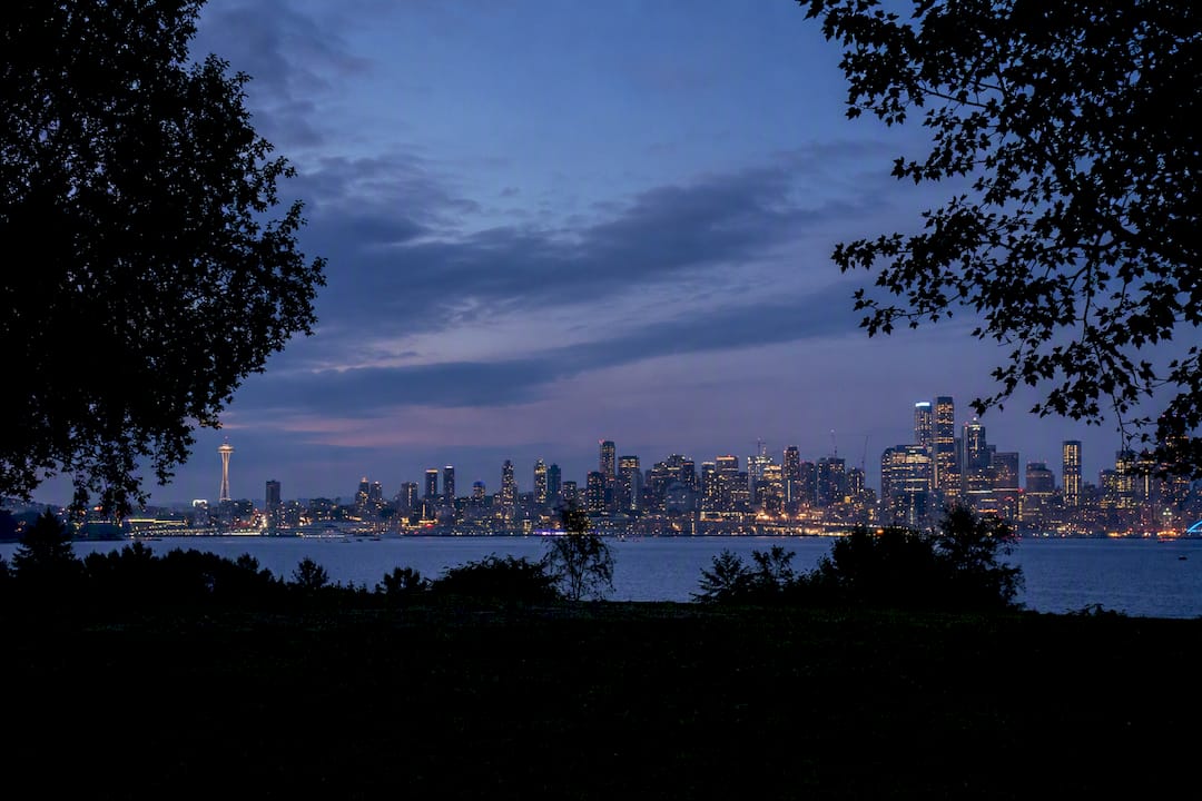 Seattle skyline from Kerry Park at sunset