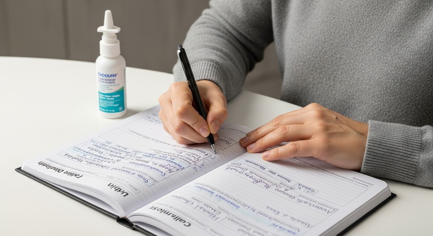 neusspray allergie dagboek