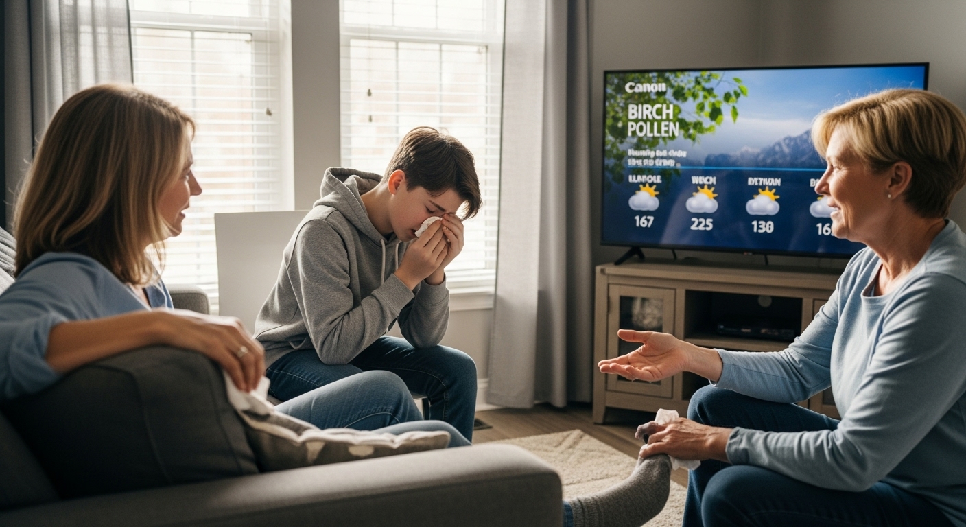 berk allergie dagelijks leven