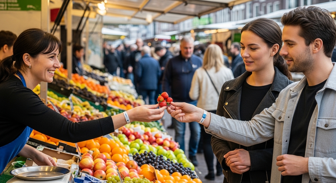 aardbei allergie sociale interactie