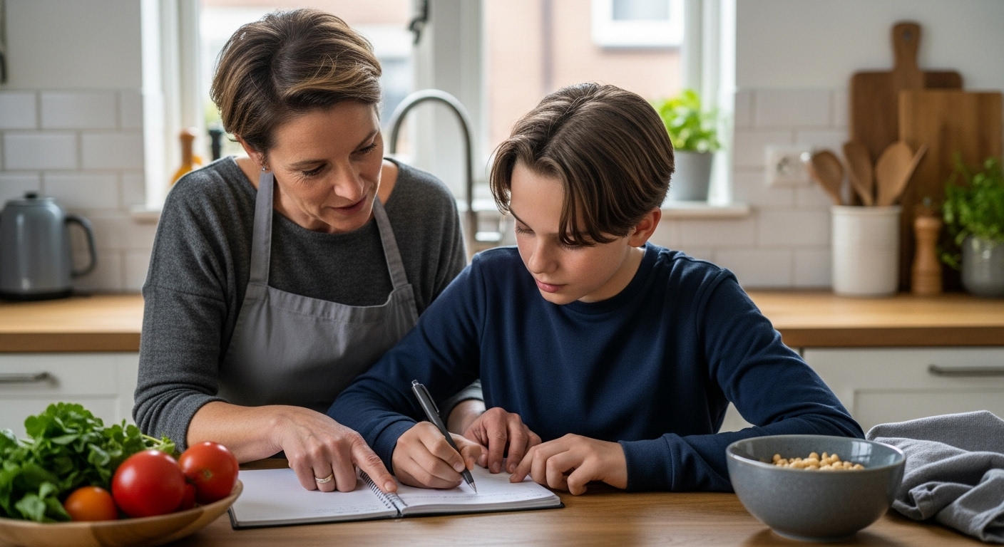 buikpijn test voedingsdagboek