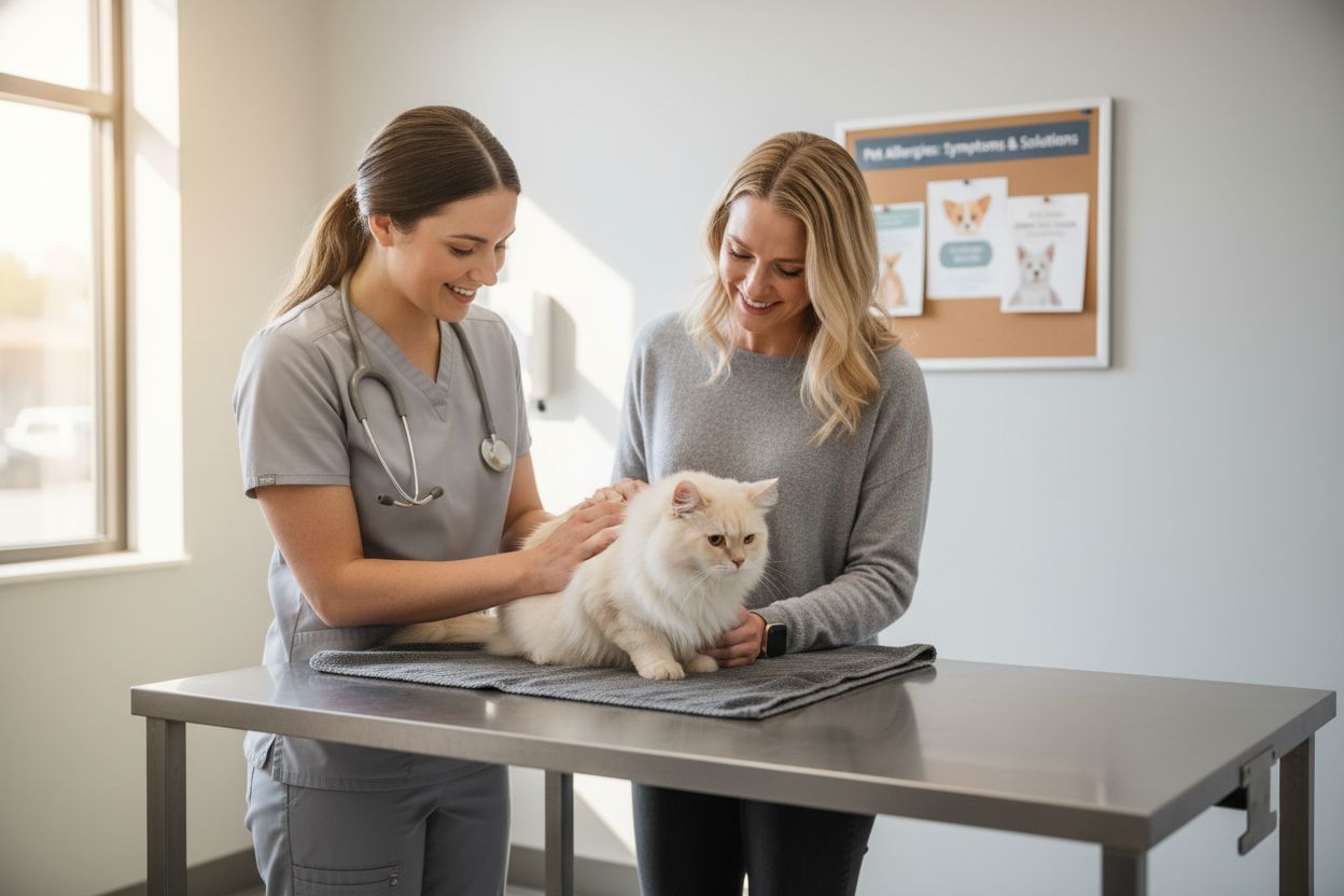 kat dierenarts allergie
