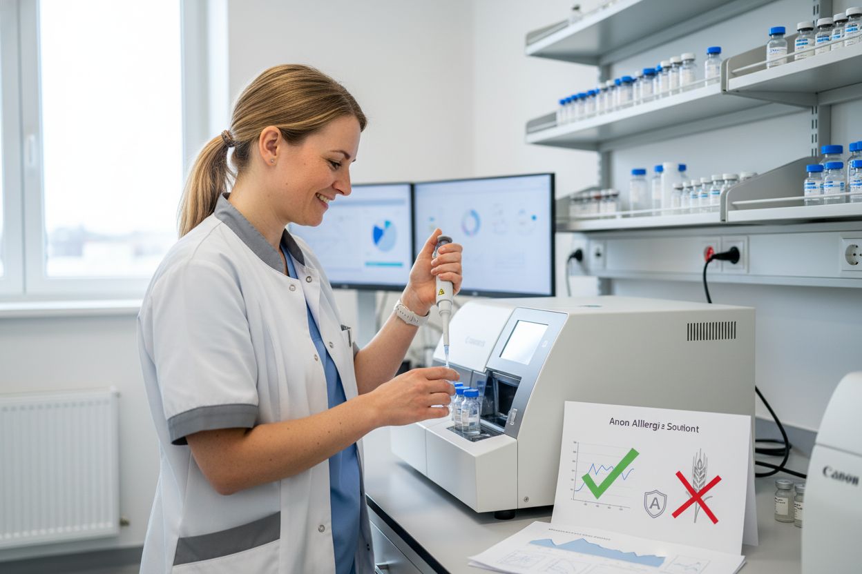 IgE bloedtest laboratorium