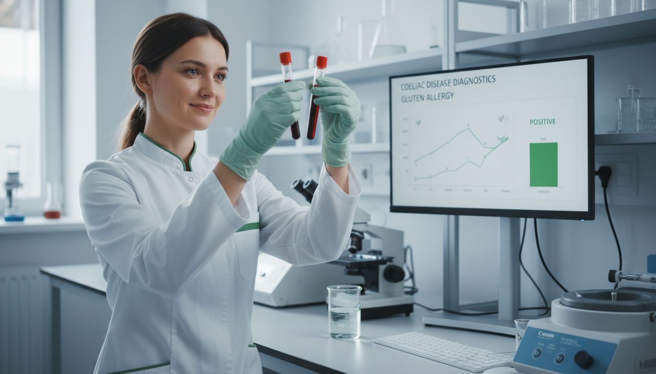 laboratorium bloedtest gluten