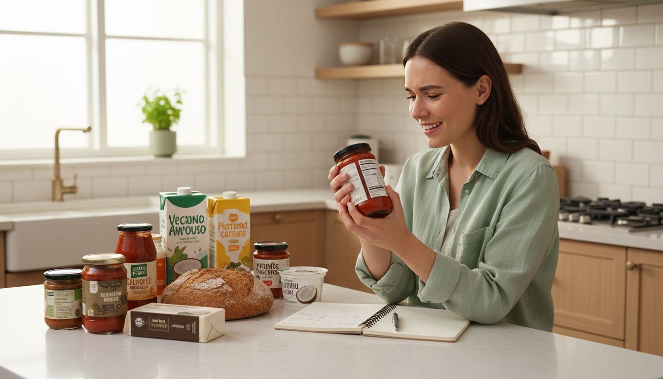 lactosevrij boodschappen etiketten checken