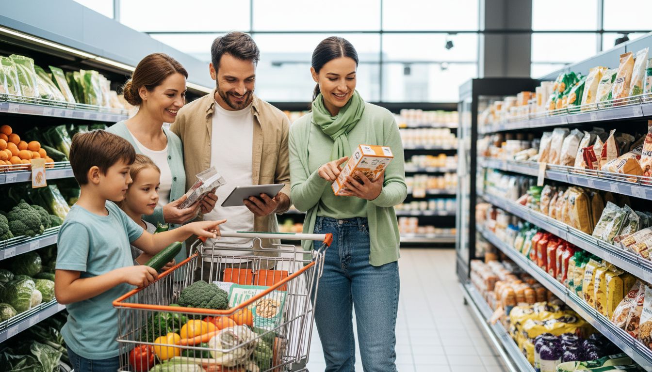 supermarkt etiketcontrole allergie