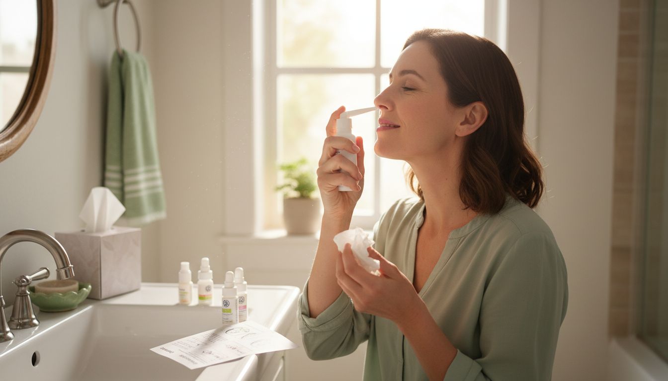 thuisgebruik neusspray allergie