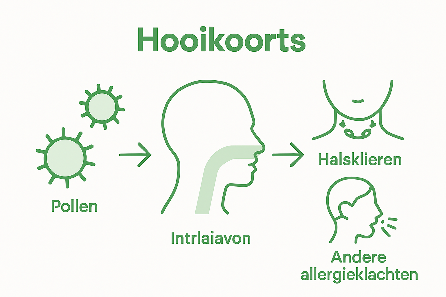 Infographic: Keelpijn door allergie en andere veelvoorkomende klachten