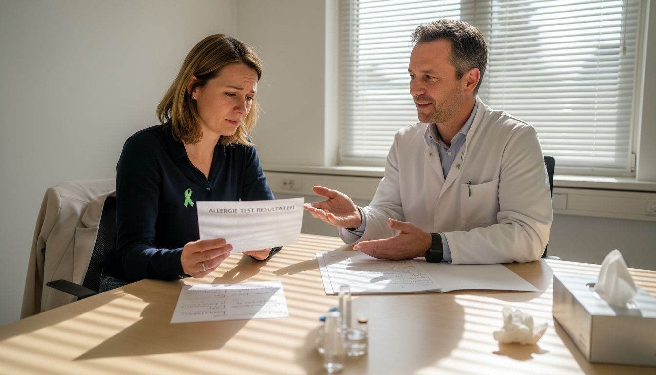 Consultatie voor allergietesten in de kliniek