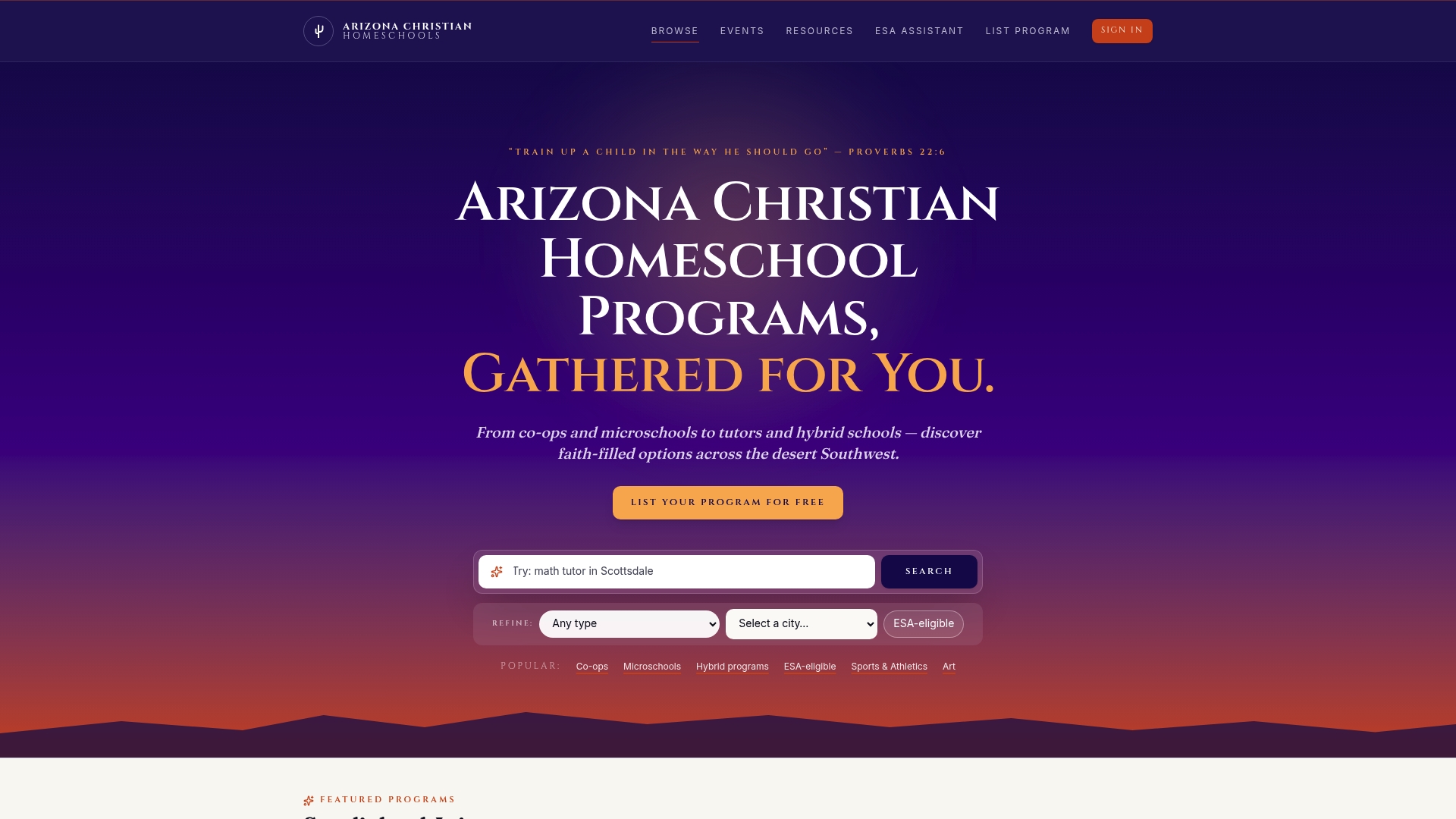 https://arizonachristianhomeschools.com