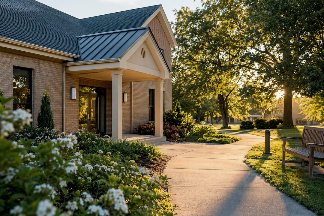 Seminary campus building exterior