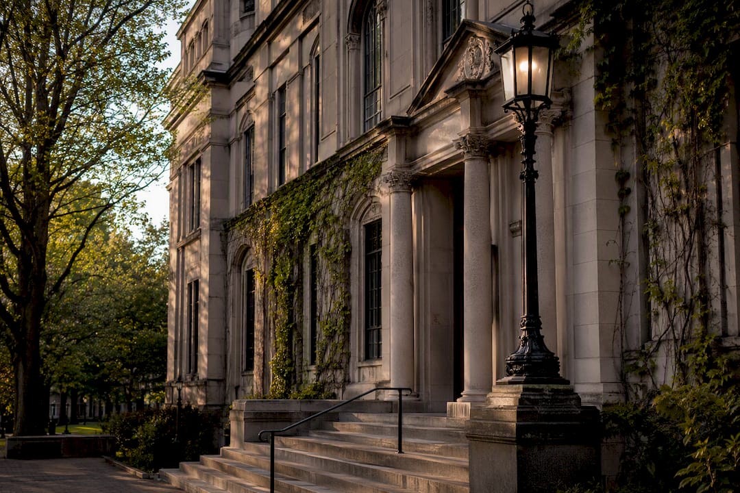 Seminary building exterior in New York