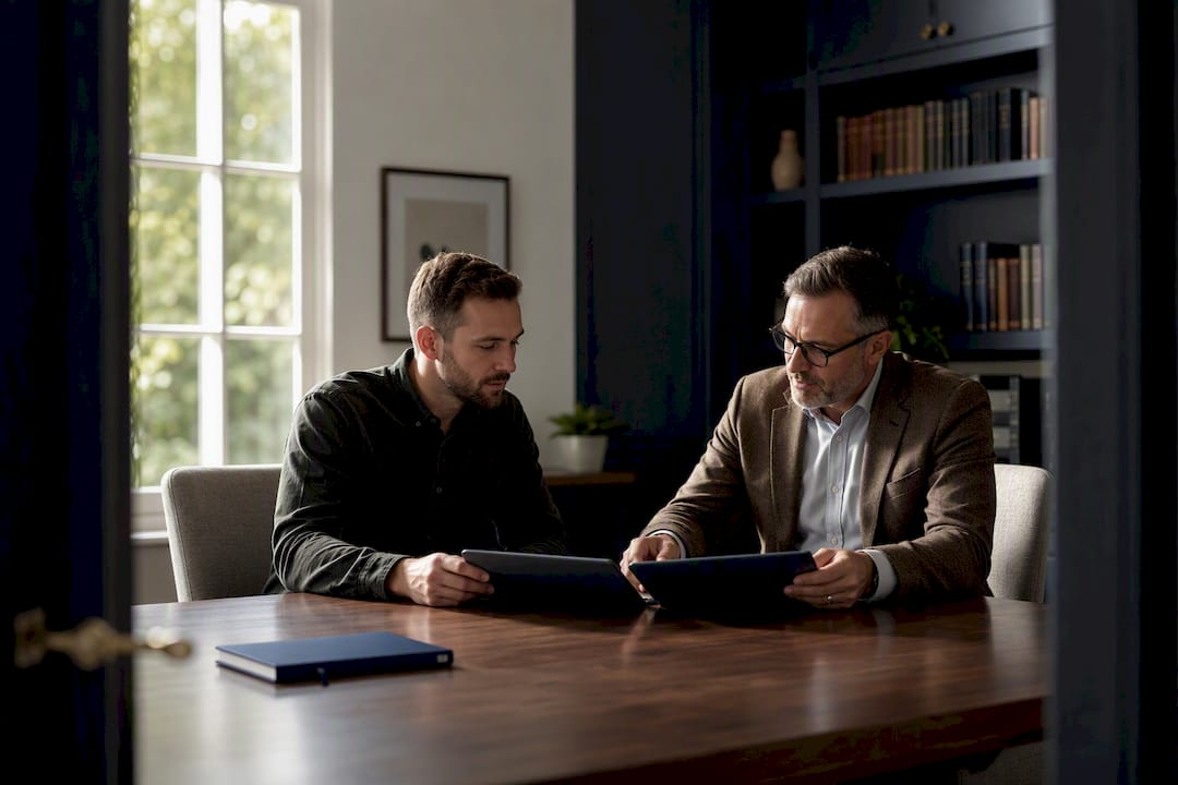 Advisor coordinating two seminary degree plans