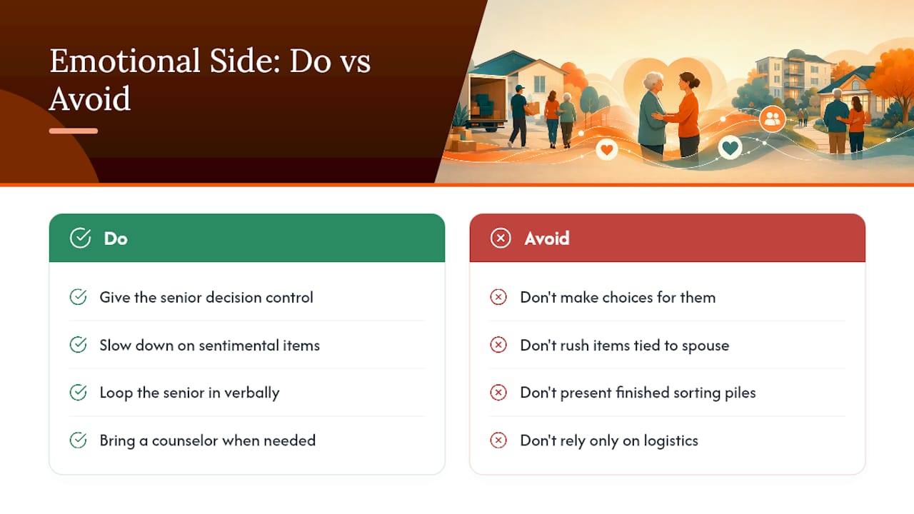 How Do You Handle the Emotional Side of a Senior Move? — overview diagram
