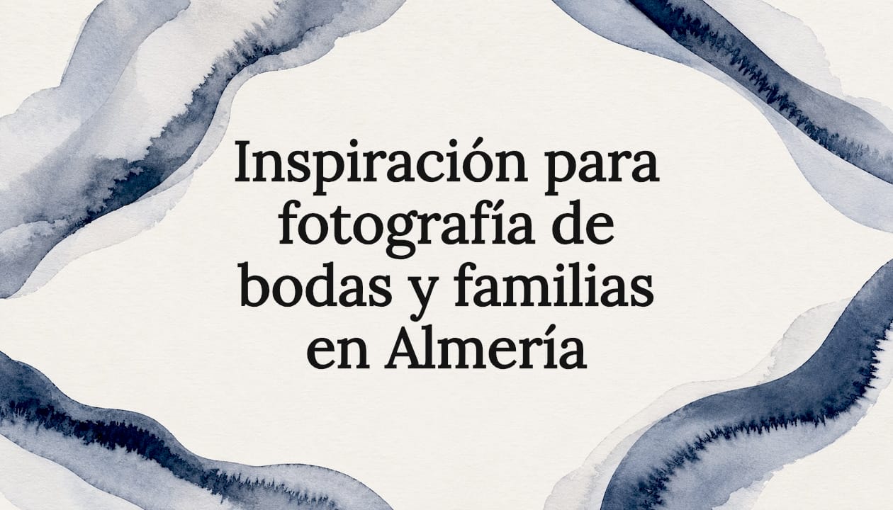 Marco acuarelado con estilo editorial, ideal para destacar títulos