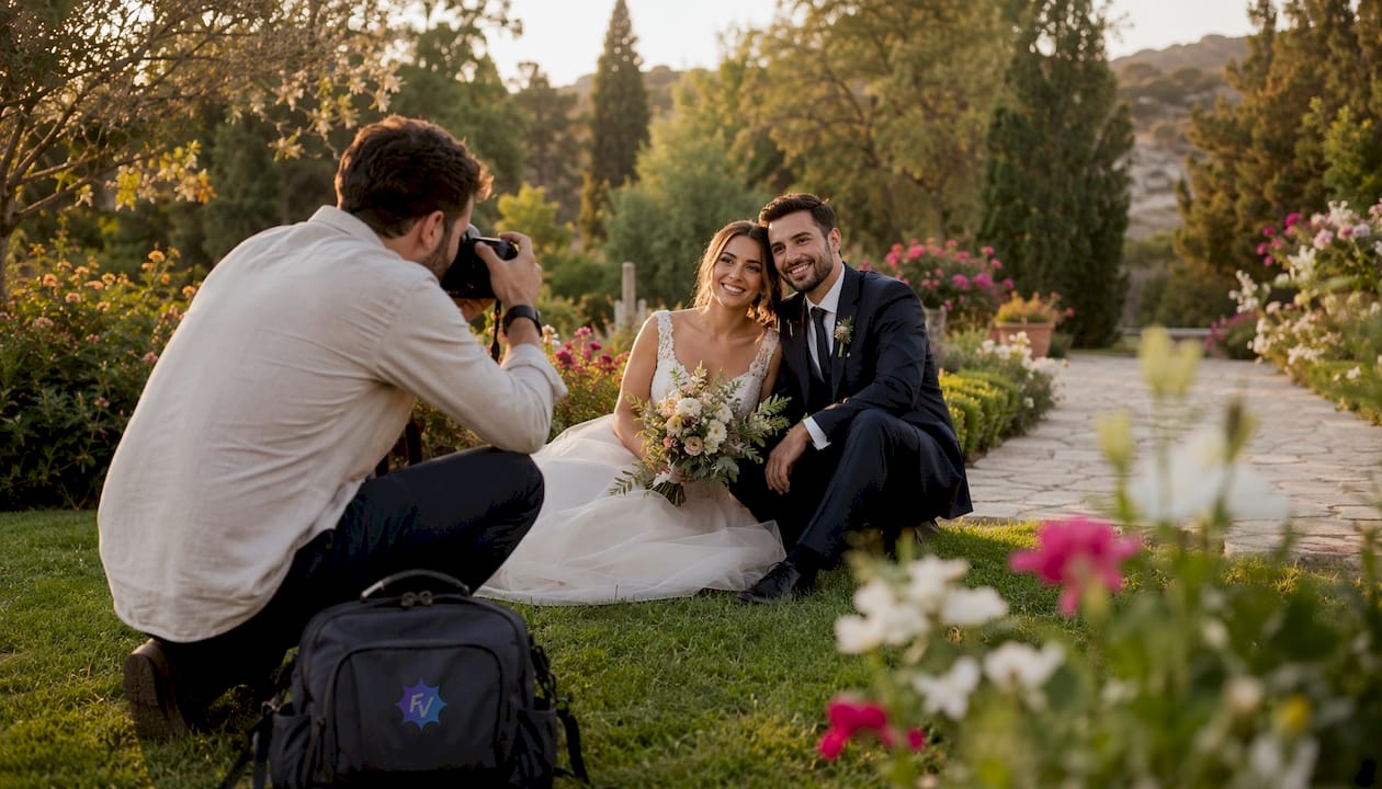 Reportaje fotográfico de boda con aire editorial en un cortijo andaluz