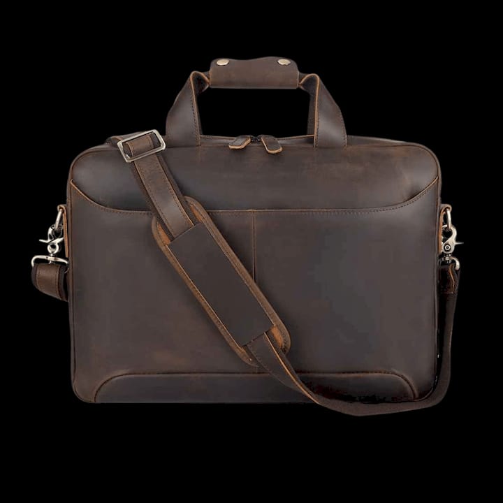Full Grain Leather Briefcase - The Trailblazer