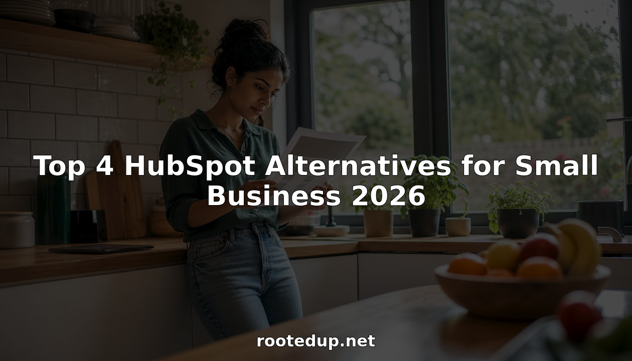 Top 4 HubSpot Alternatives for Small Business 2026