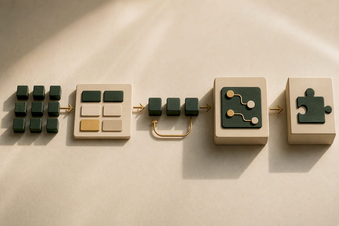 Four layers of spreadsheet automation