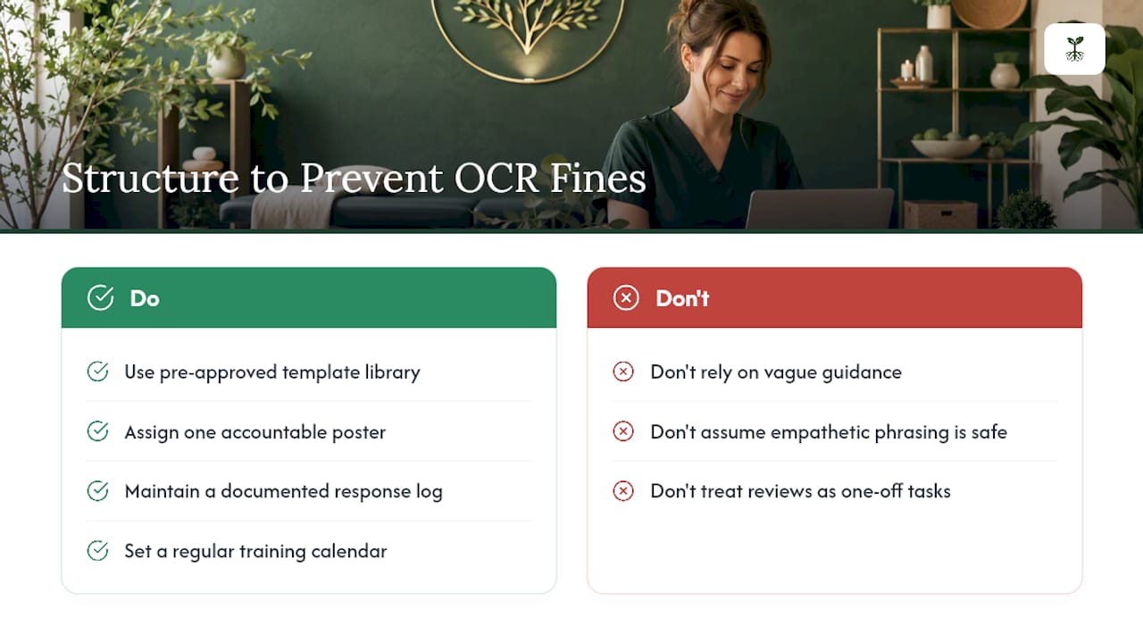 Why the Standard Advice on Review Responses Falls Short — overview diagram