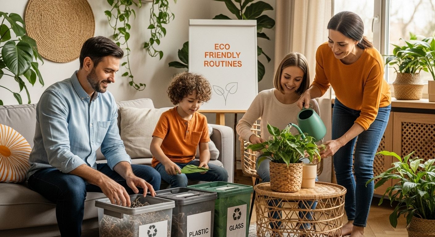 eco friendly routines family