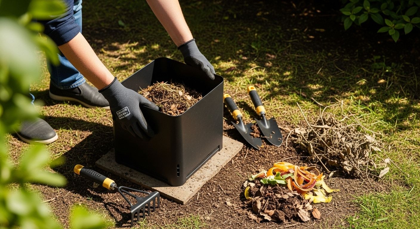 installation compost maison