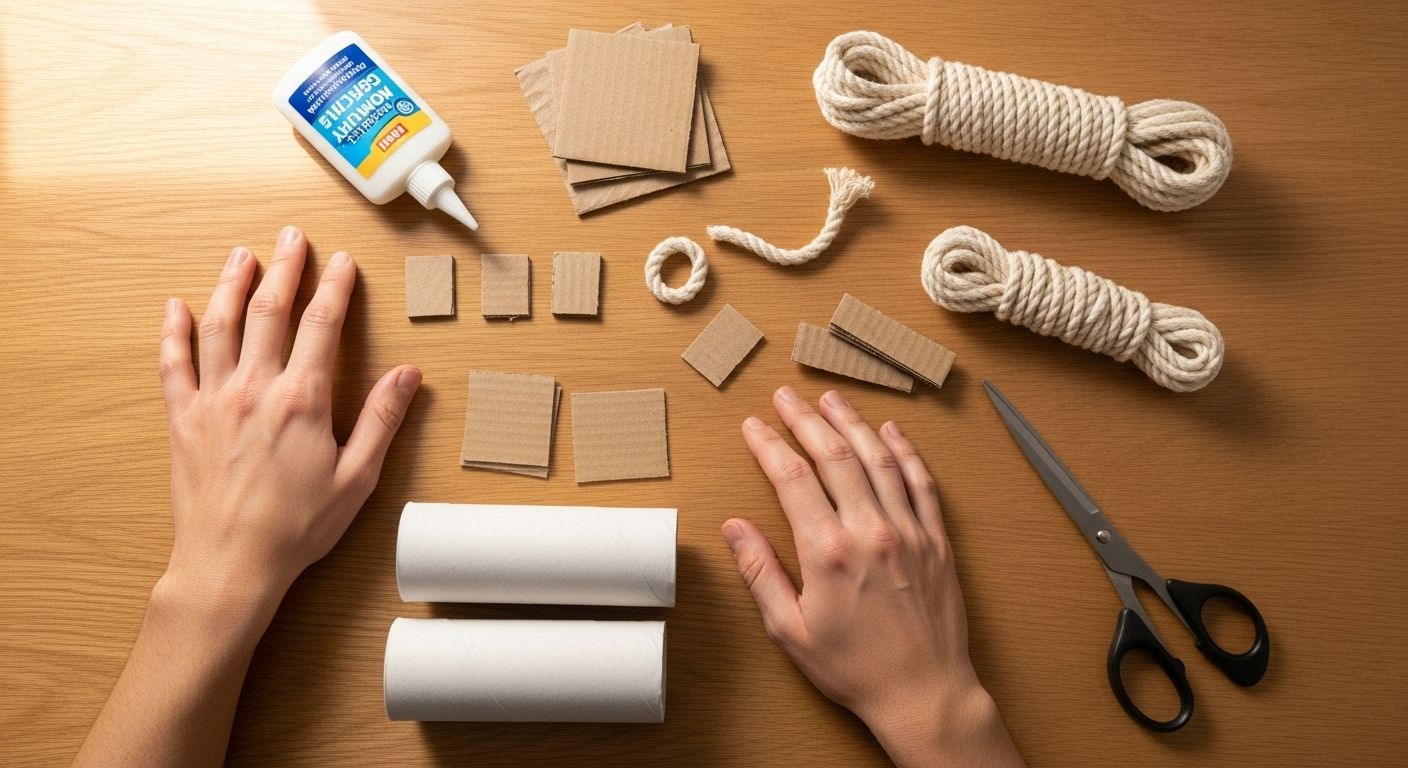 jouet rat fait maison préparation