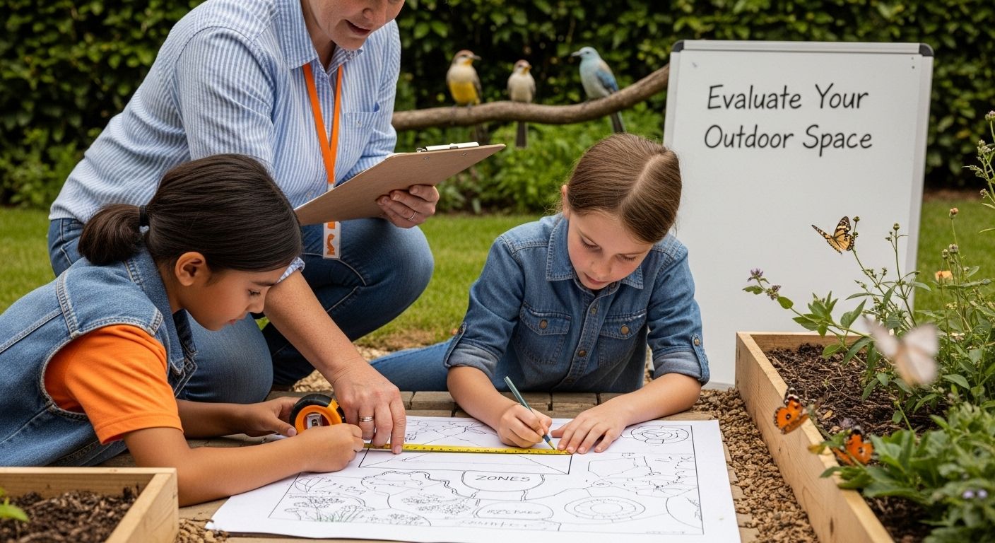 wildlife friendly garden evaluation