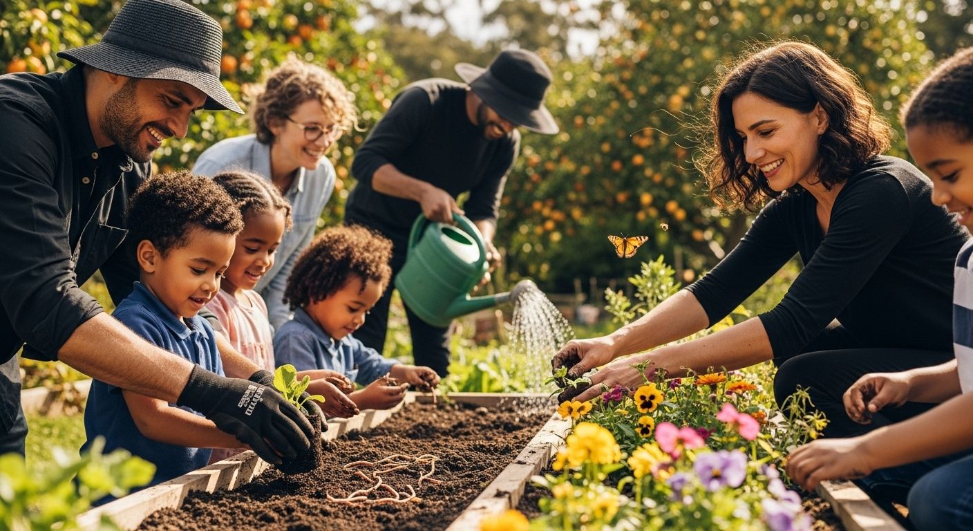 initiation permaculture communauté jardin