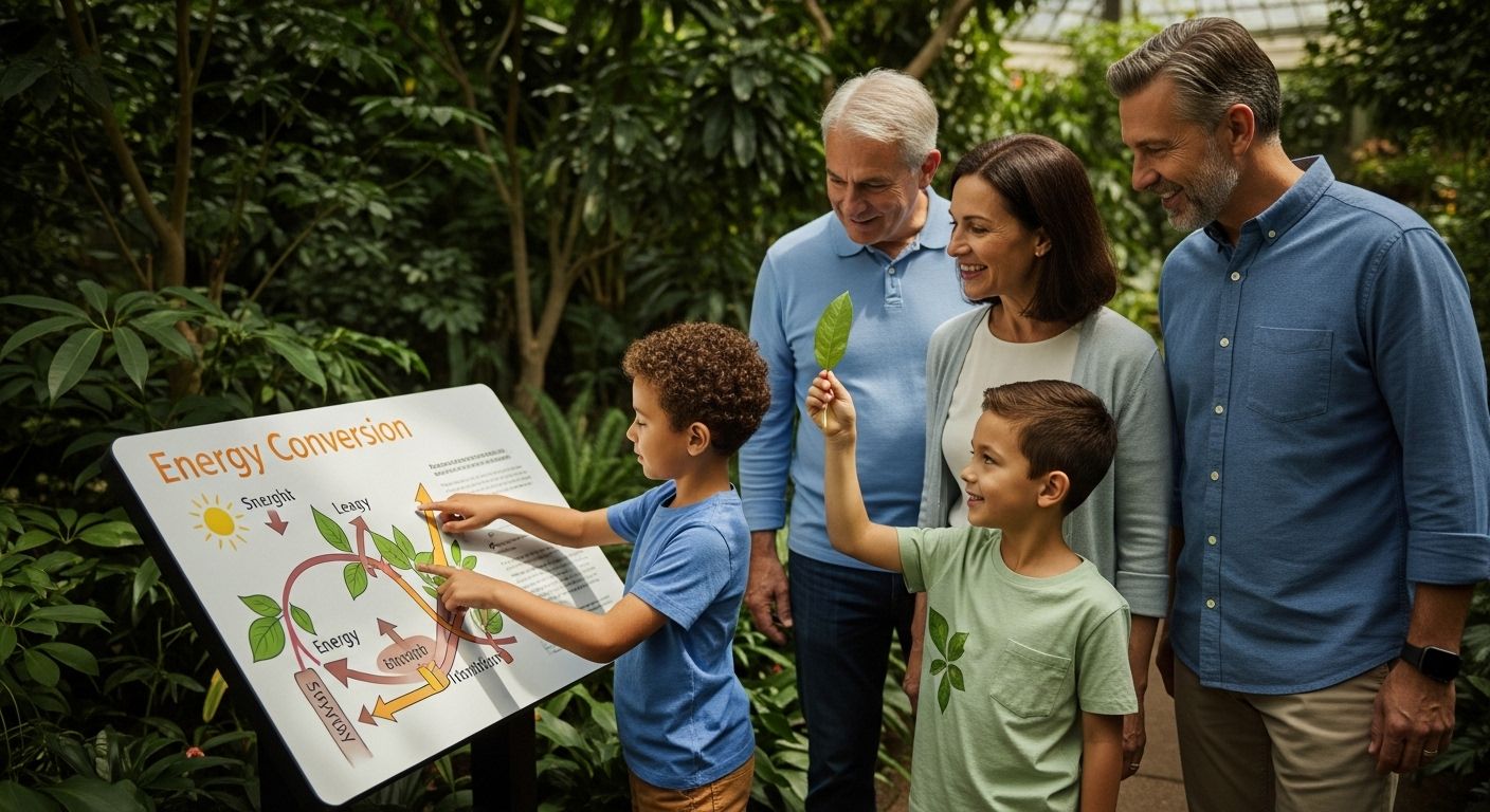 botanical garden photosynthesis education